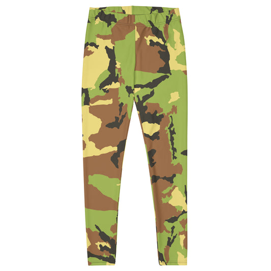 Green Camo Leggings