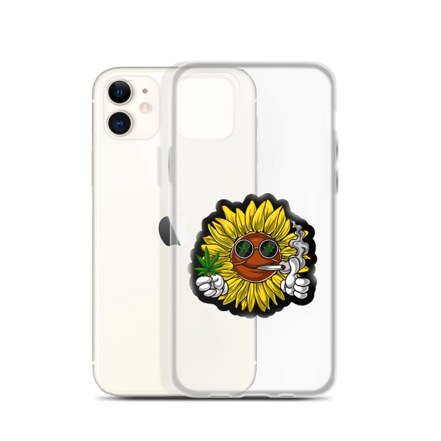 Sunflower Clear Case for iPhone®