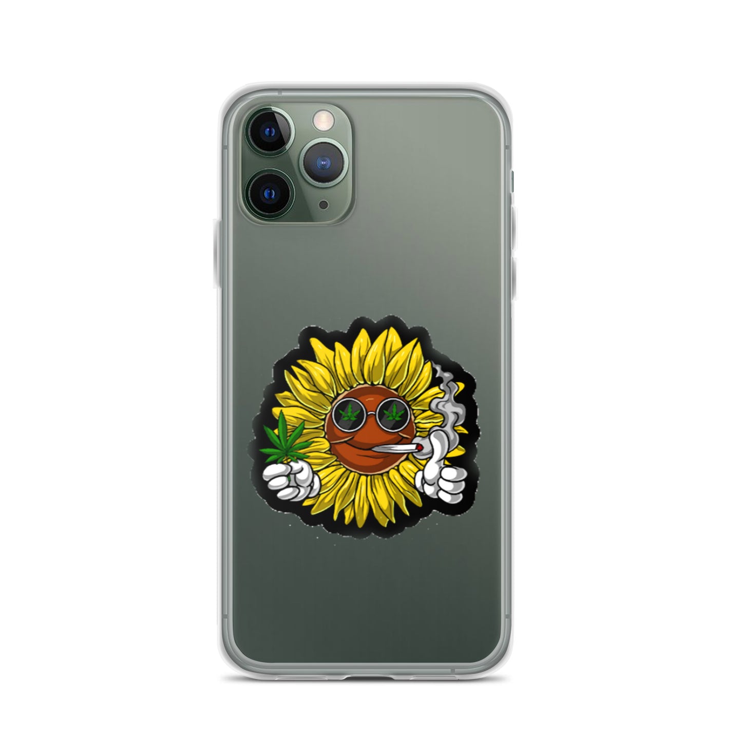 Sunflower Clear Case for iPhone®