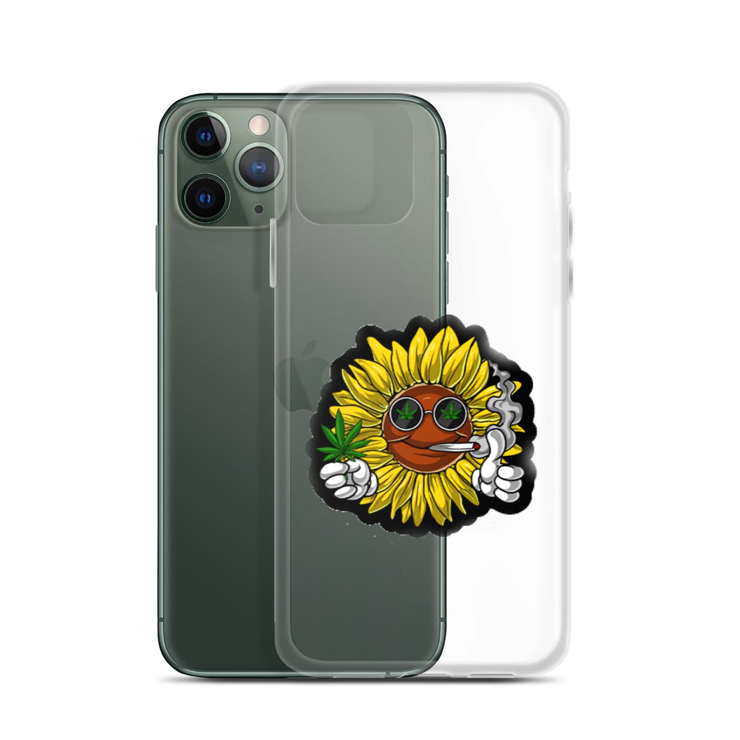 Sunflower Clear Case for iPhone®