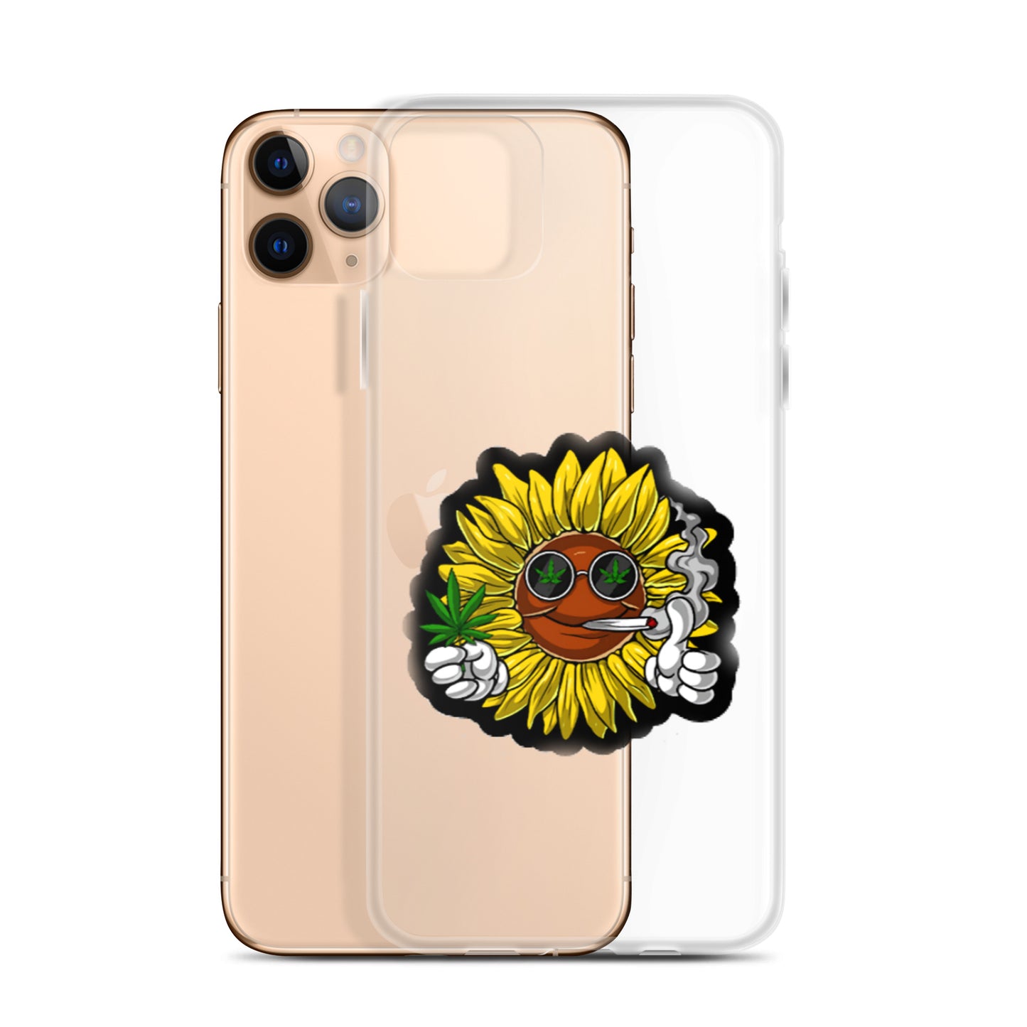 Sunflower Clear Case for iPhone®