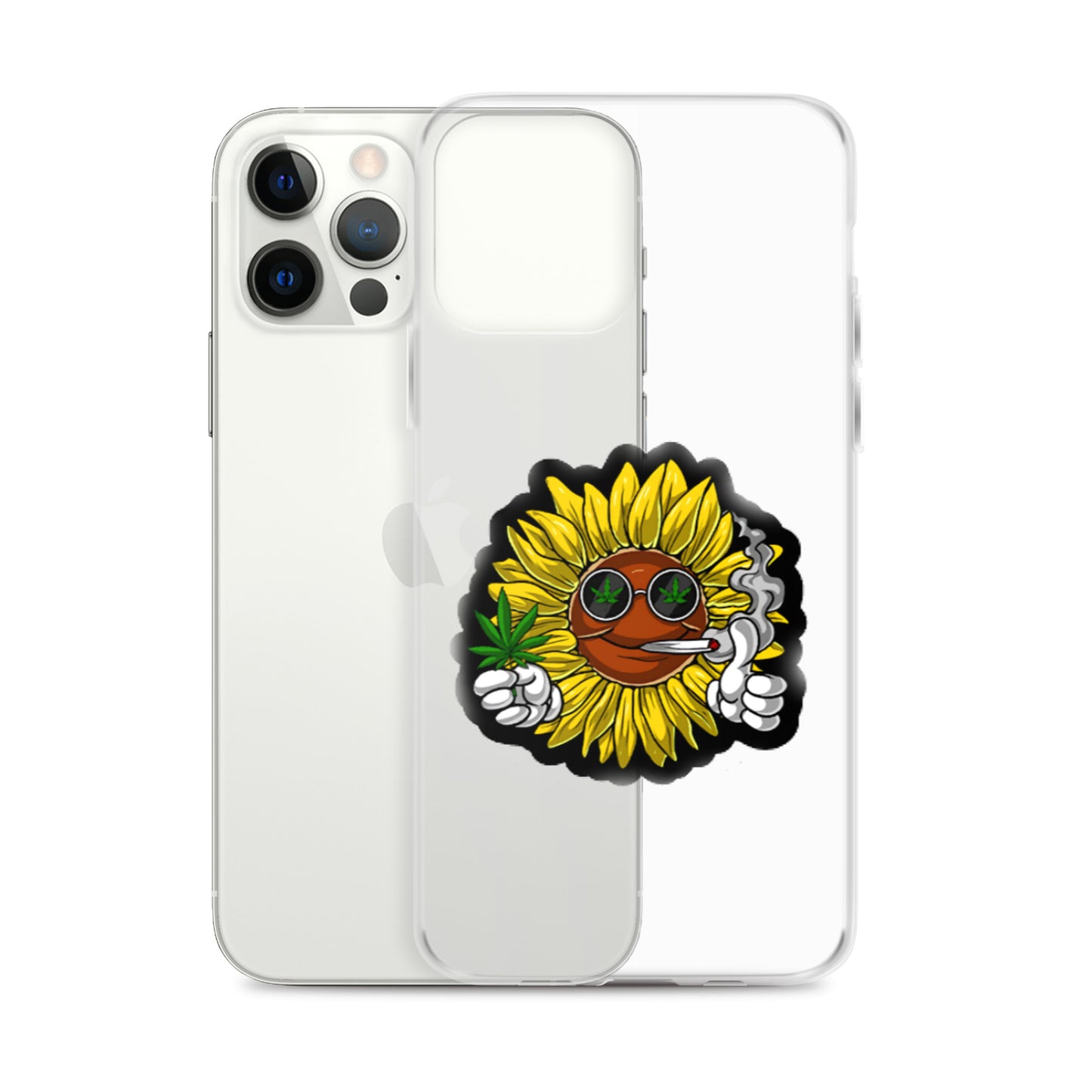 Sunflower Clear Case for iPhone®