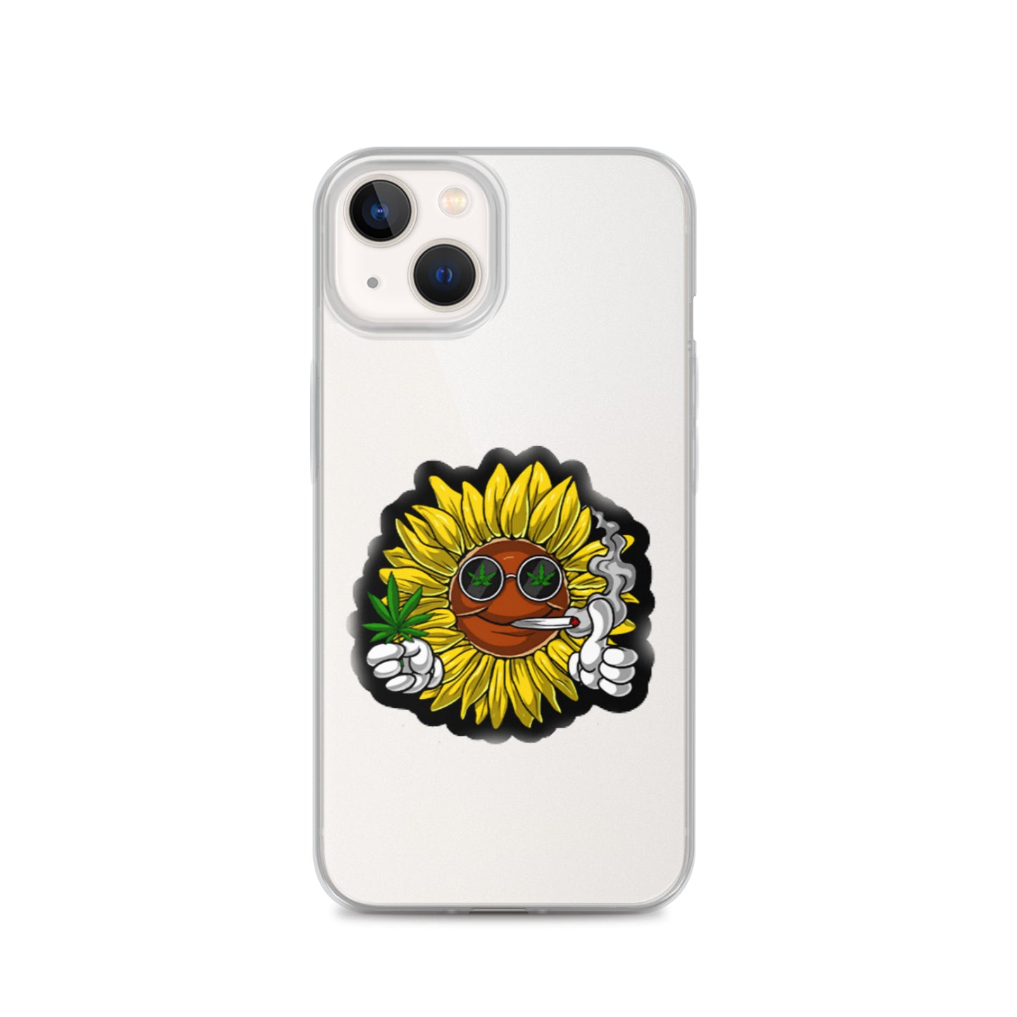 Sunflower Clear Case for iPhone®