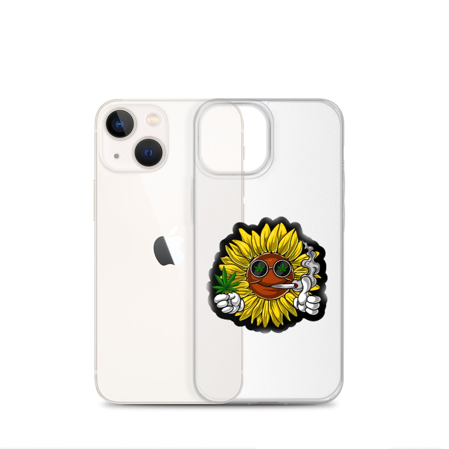 Sunflower Clear Case for iPhone®