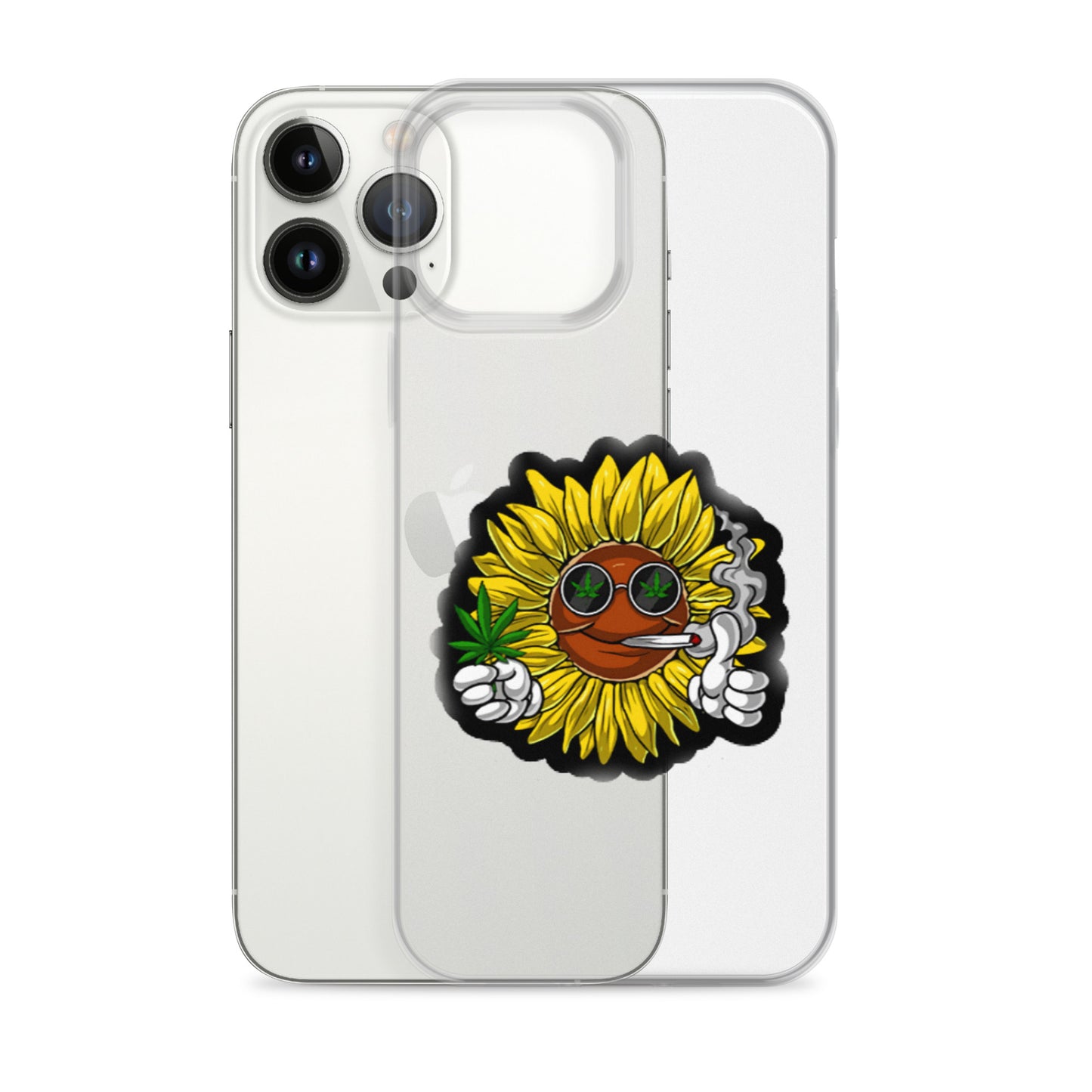 Sunflower Clear Case for iPhone®