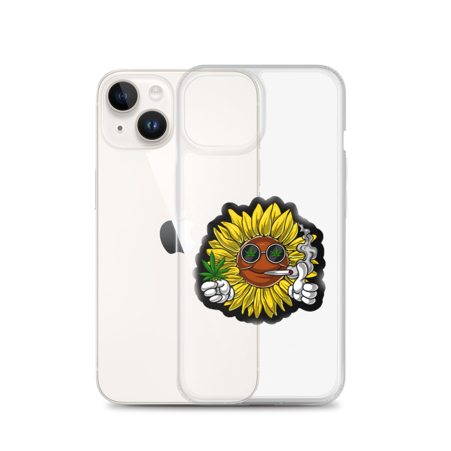 Sunflower Clear Case for iPhone®