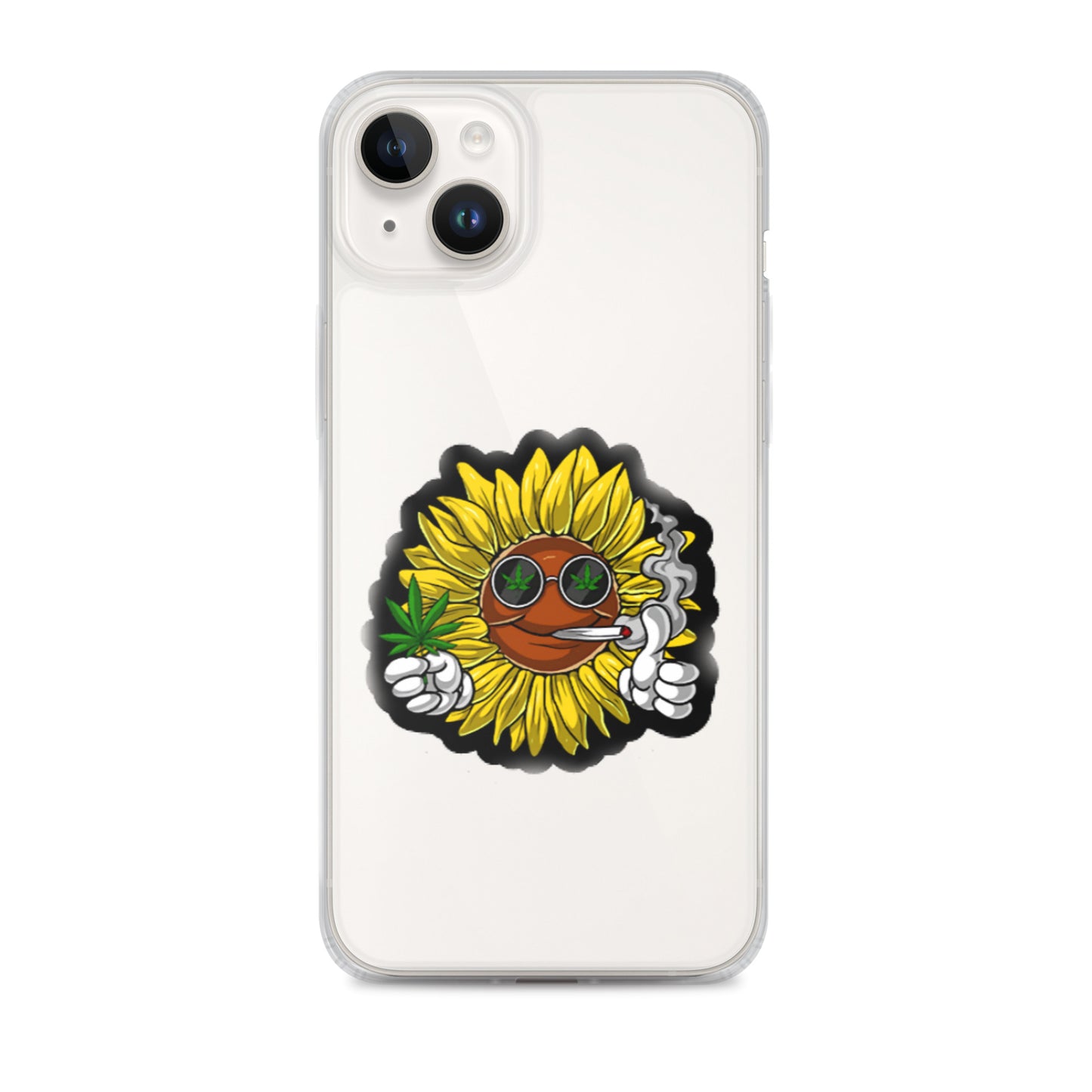 Sunflower Clear Case for iPhone®