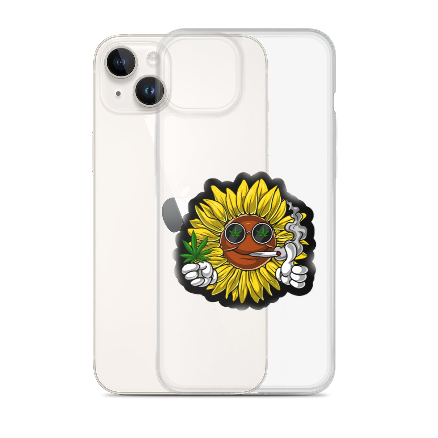 Sunflower Clear Case for iPhone®