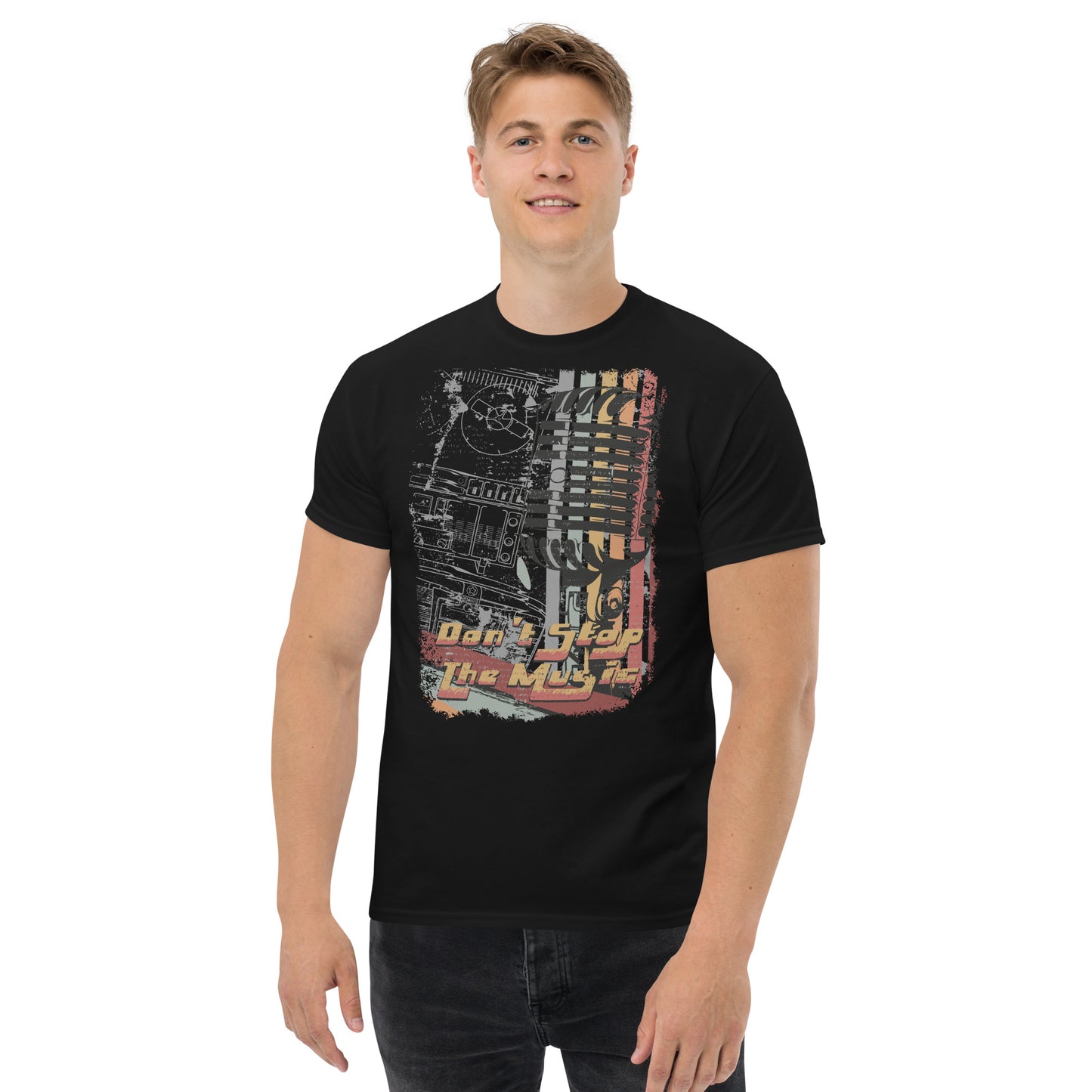 Don't stop the music Men's classic tee