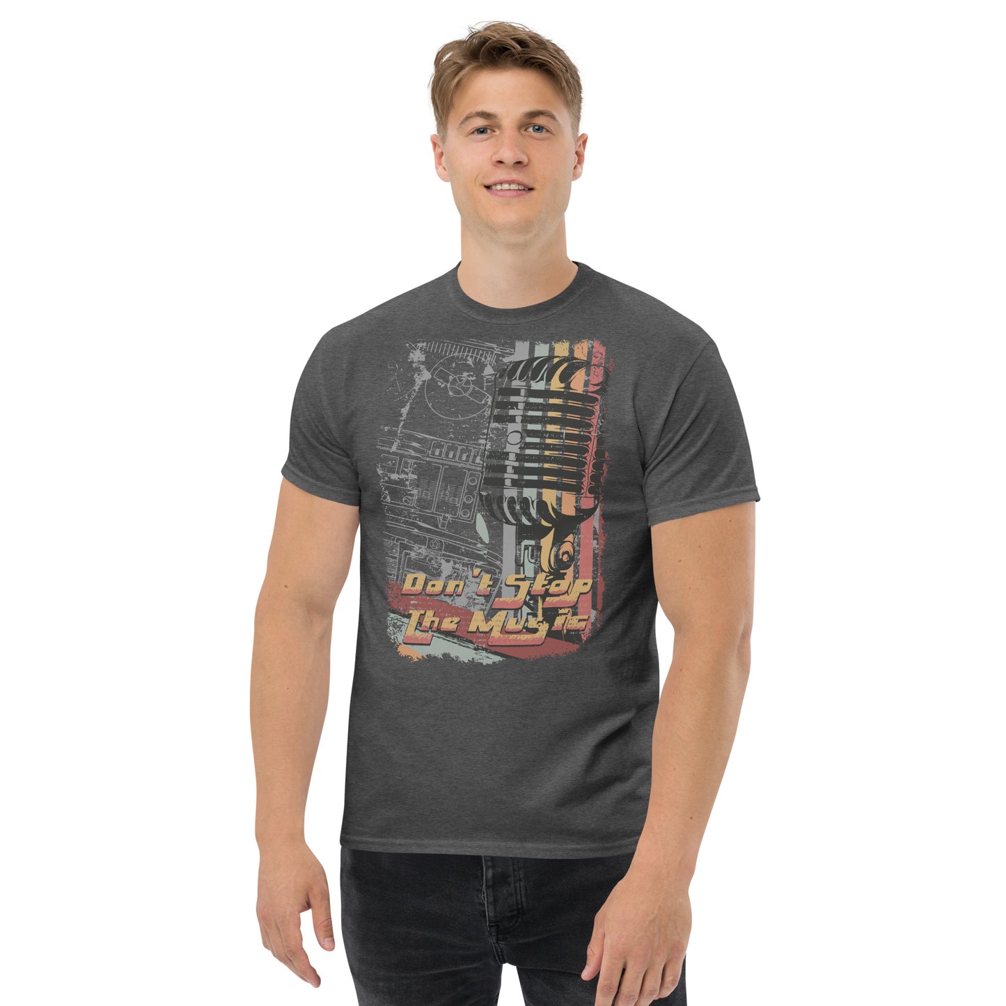 Don't stop the music Men's classic tee