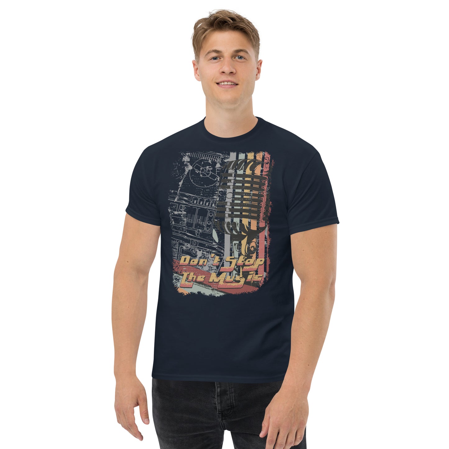 Don't stop the music Men's classic tee