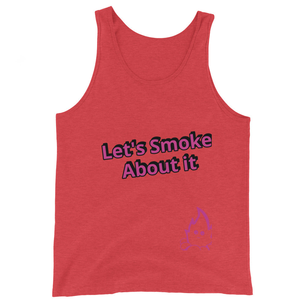 Lets Smoke Bout It Men's Tank Top