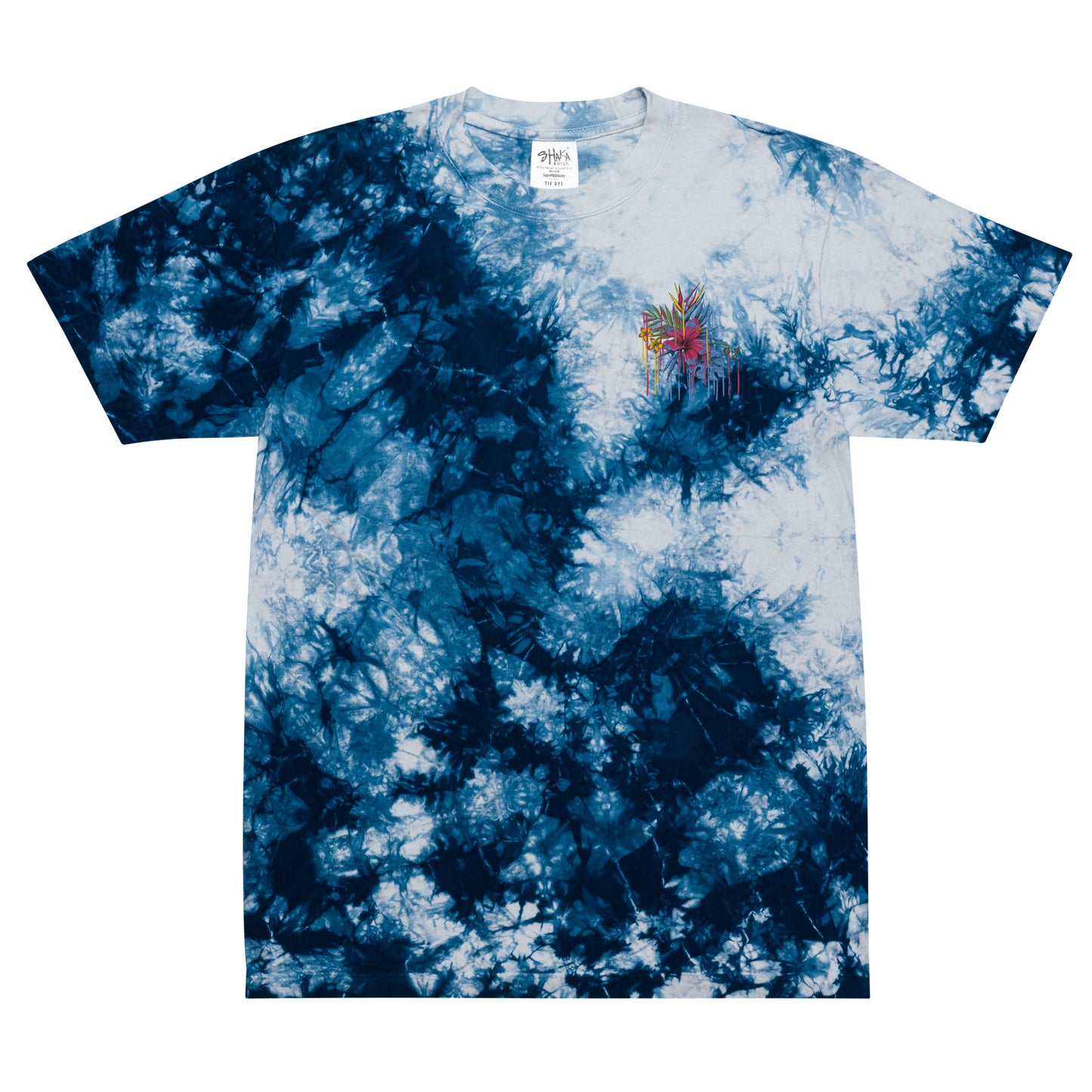 Oversized tie-dye t-shirt