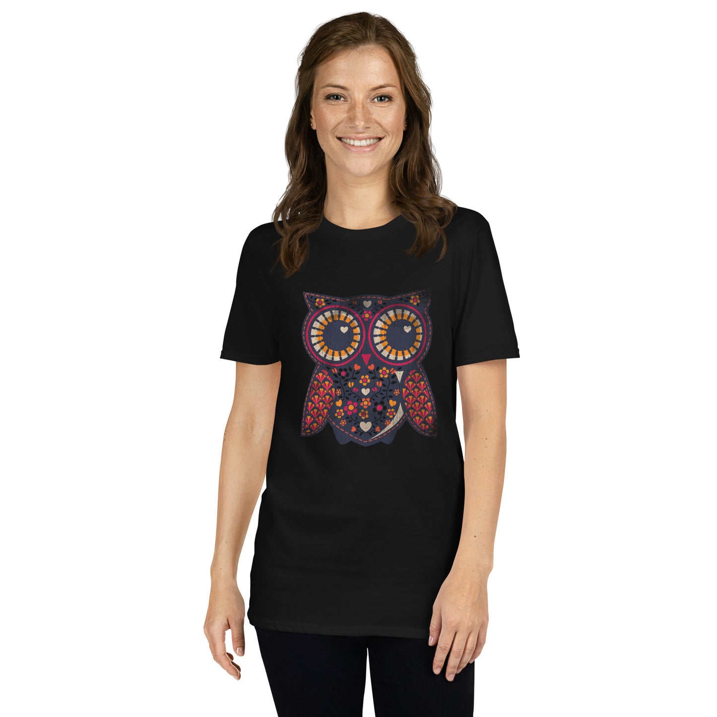 Owl Short-Sleeve Unisex T-Shirt