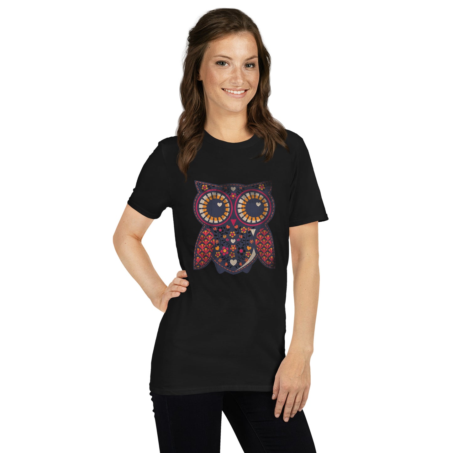 Owl Short-Sleeve Unisex T-Shirt