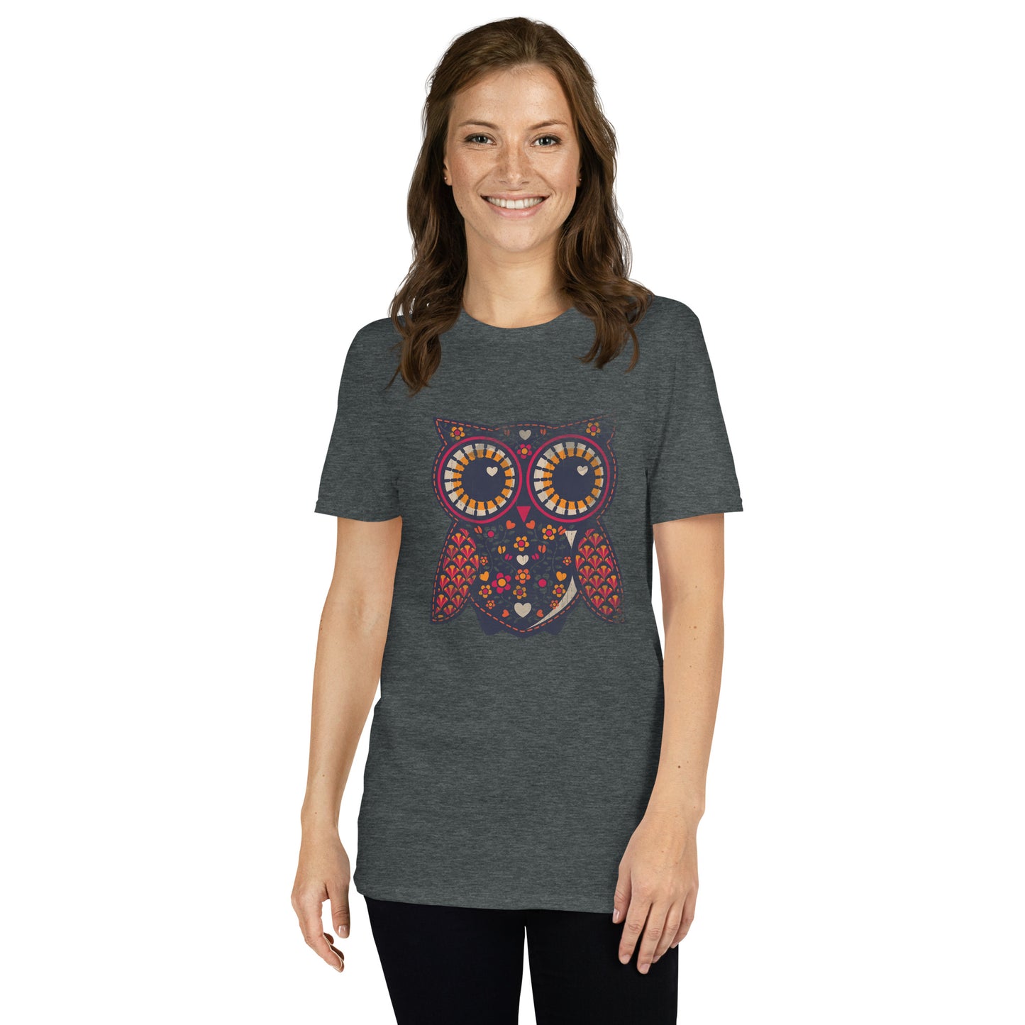 Owl Short-Sleeve Unisex T-Shirt