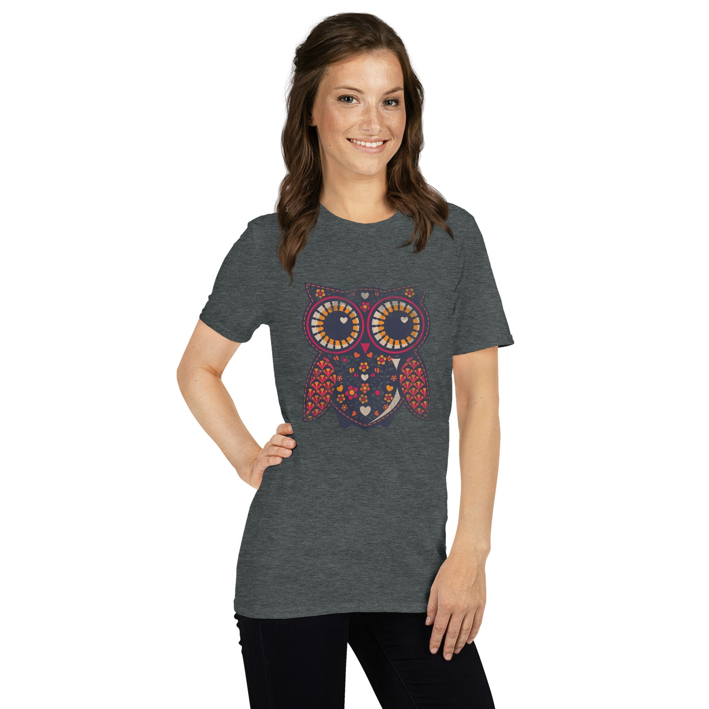 Owl Short-Sleeve Unisex T-Shirt