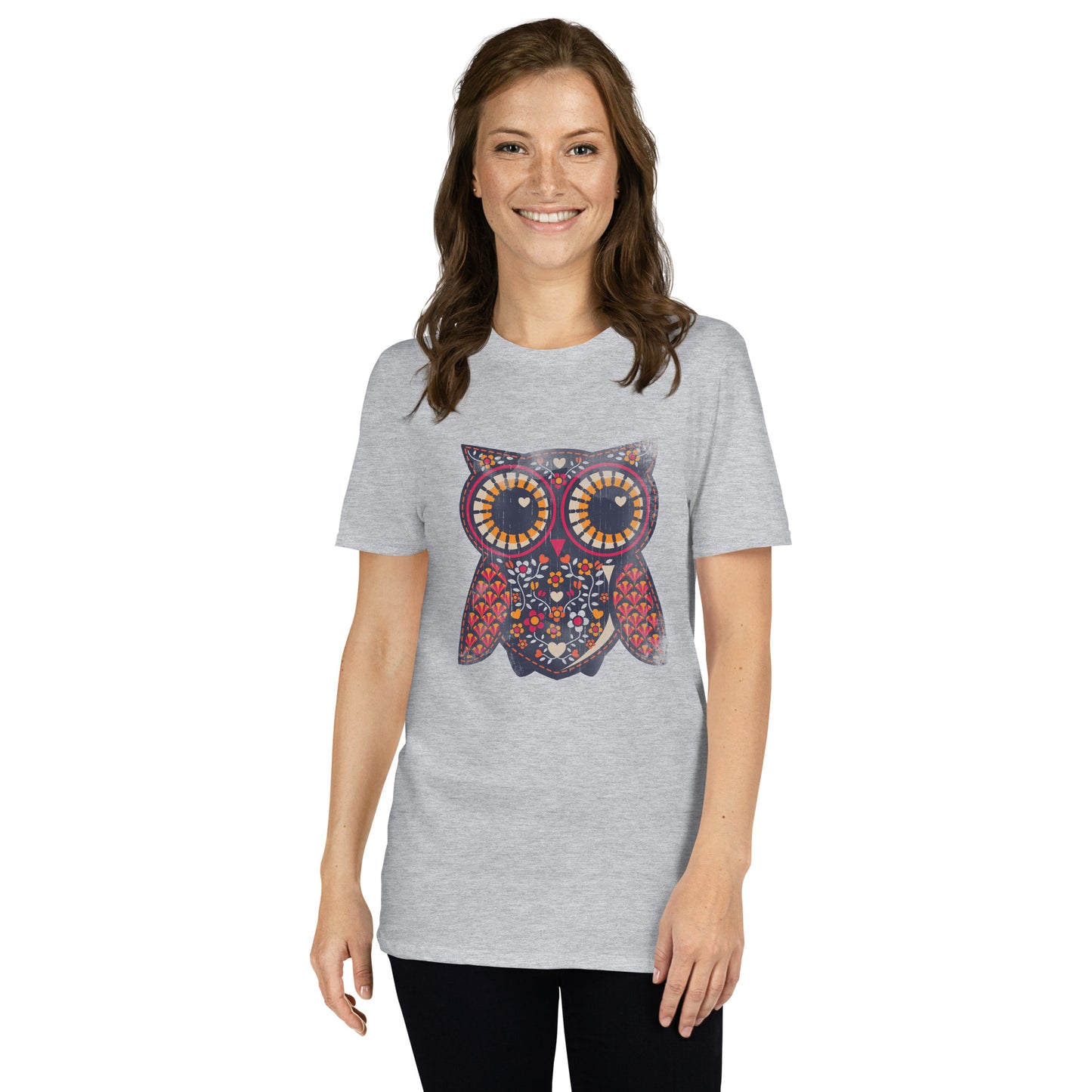 Owl Short-Sleeve Unisex T-Shirt