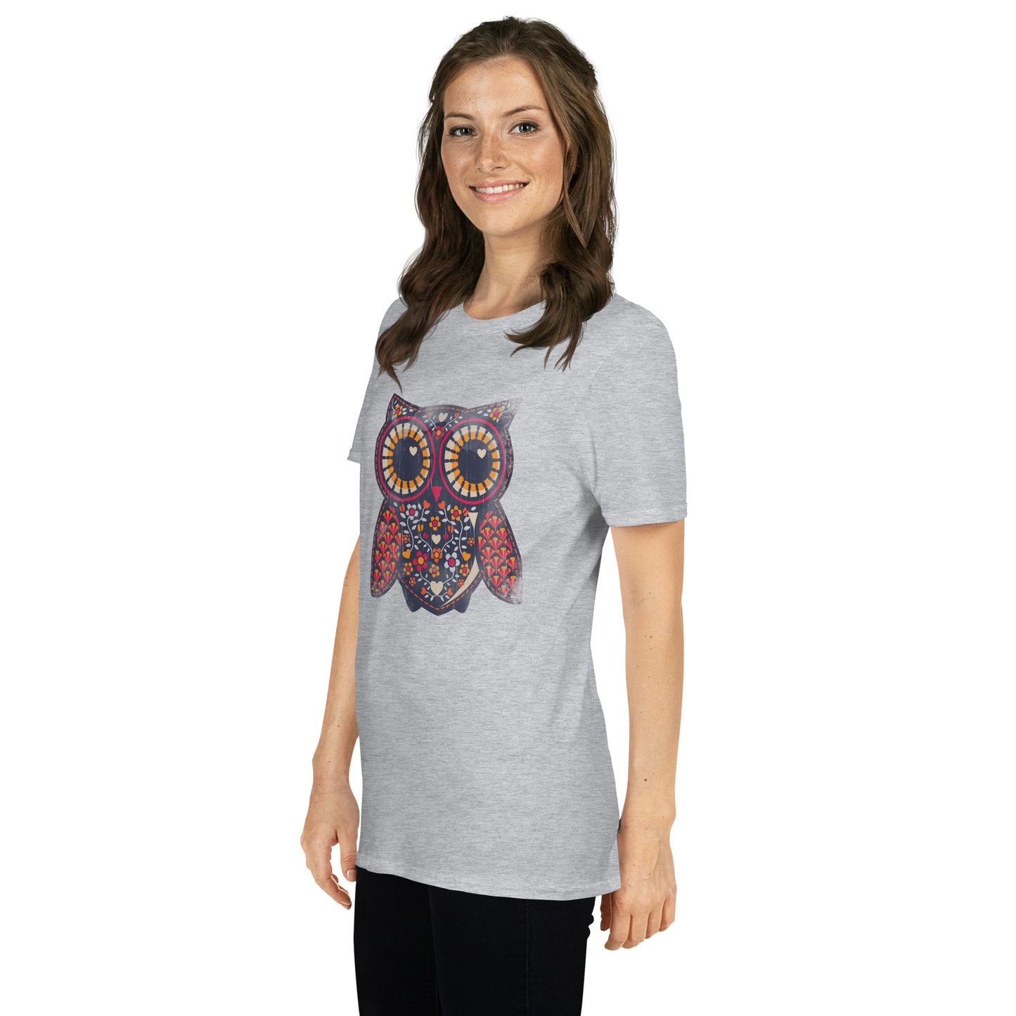 Owl Short-Sleeve Unisex T-Shirt