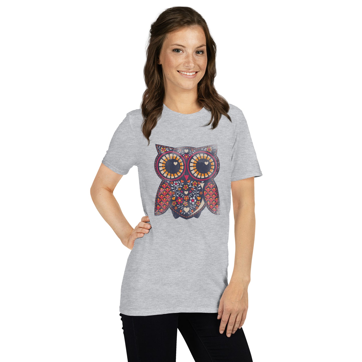 Owl Short-Sleeve Unisex T-Shirt