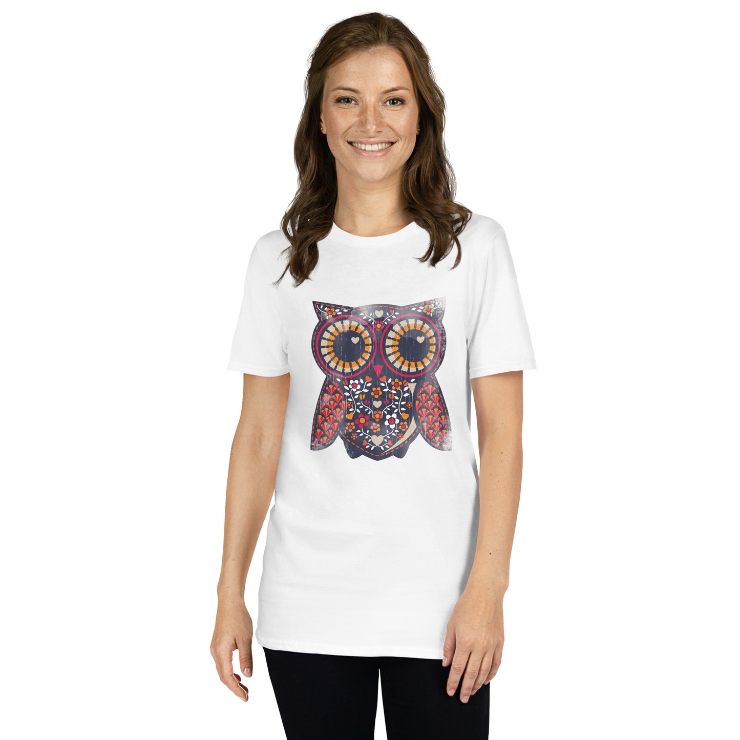 Owl Short-Sleeve Unisex T-Shirt