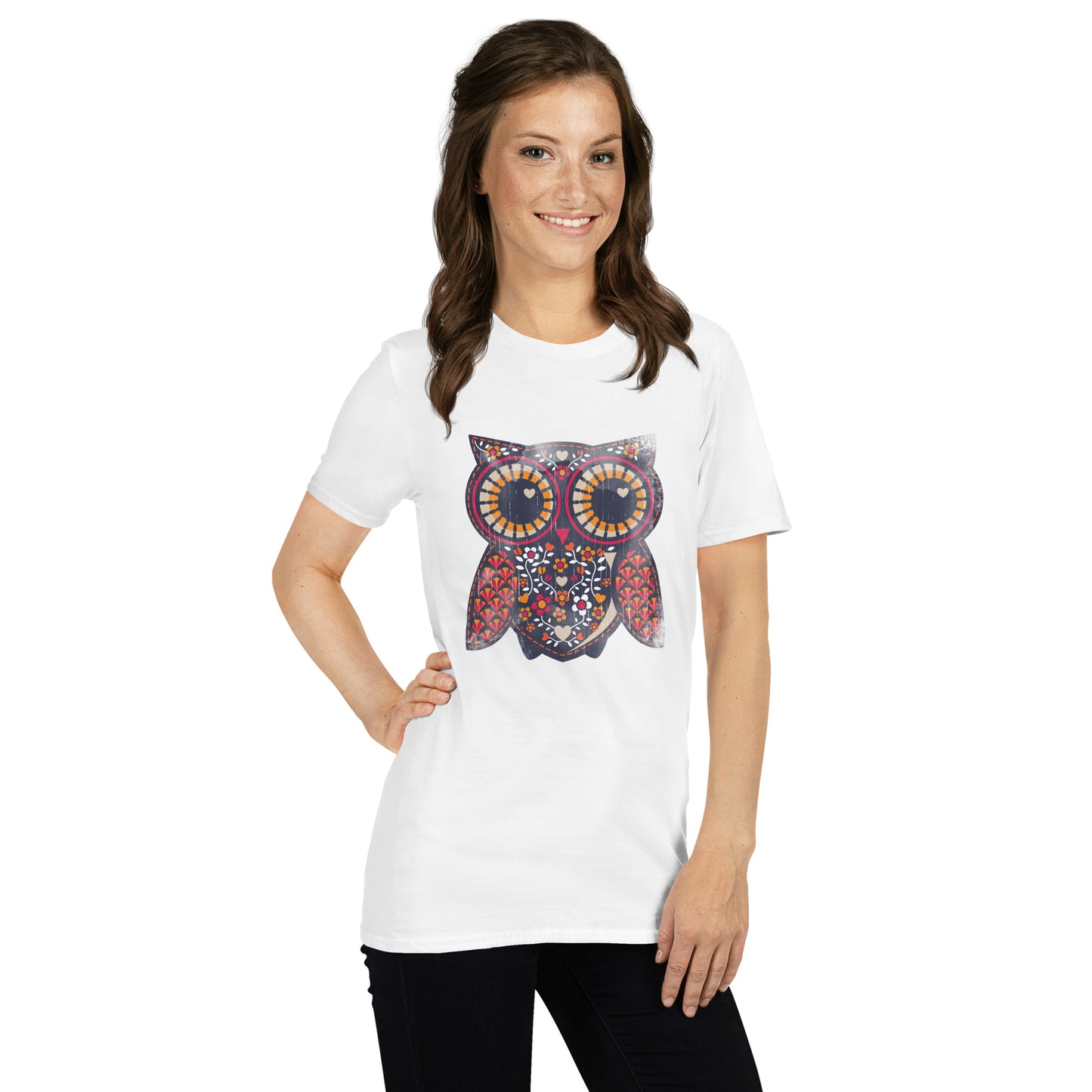 Owl Short-Sleeve Unisex T-Shirt