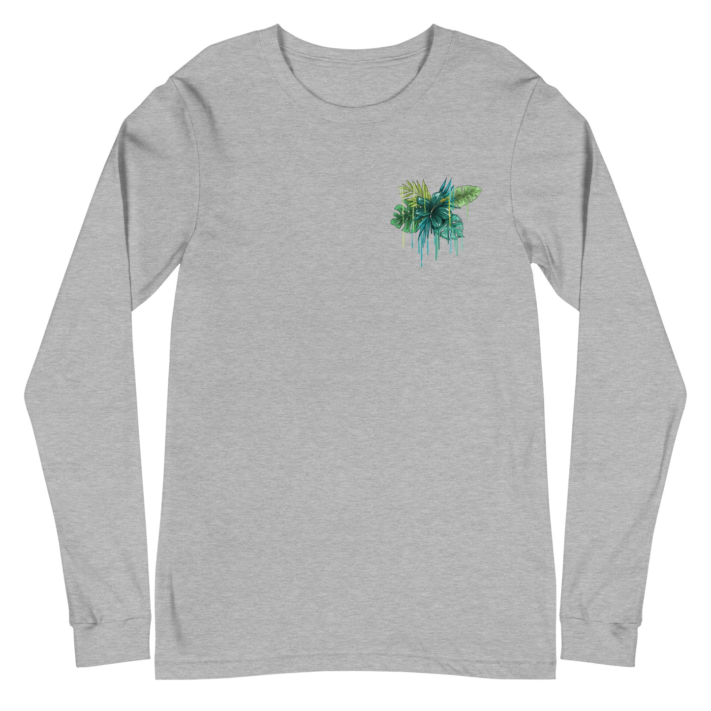 Drippy Flower Unisex Long Sleeve Tee