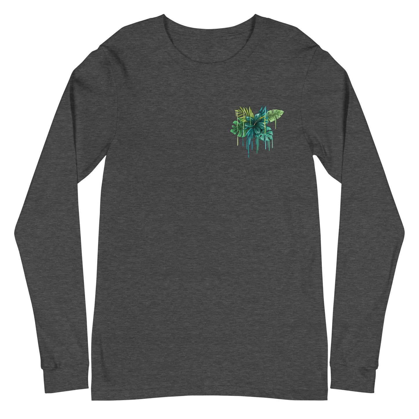 Drippy Flower Unisex Long Sleeve Tee