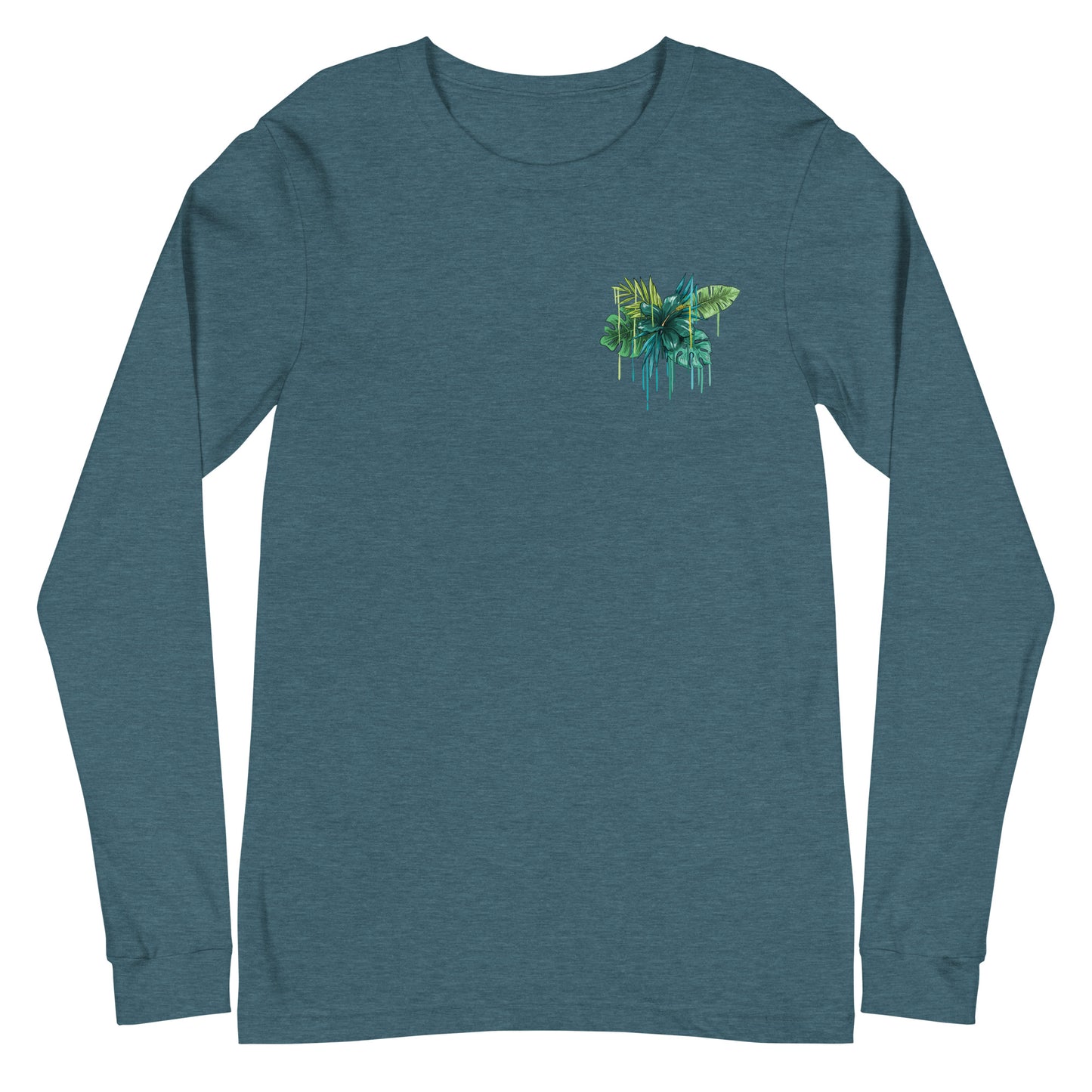 Drippy Flower Unisex Long Sleeve Tee