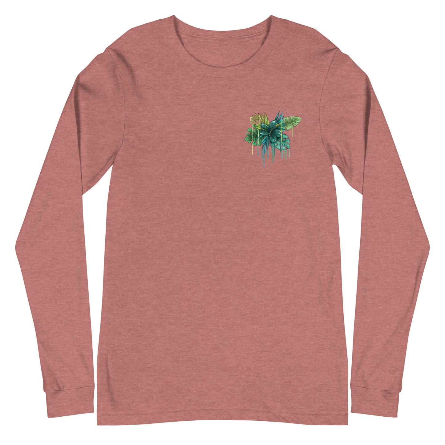 Drippy Flower Unisex Long Sleeve Tee