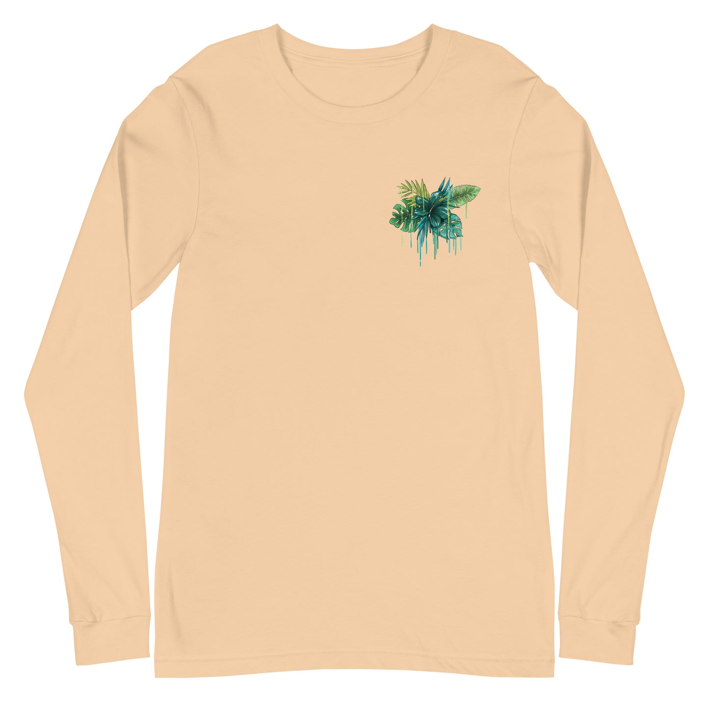 Drippy Flower Unisex Long Sleeve Tee