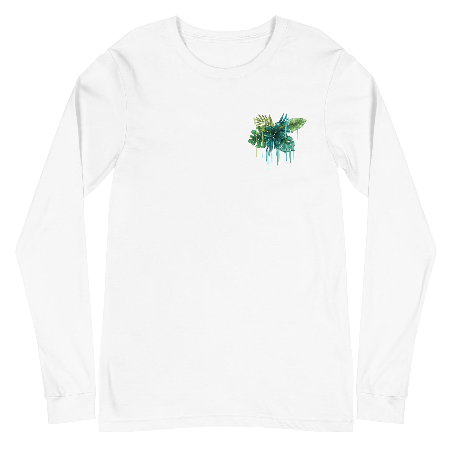 Drippy Flower Unisex Long Sleeve Tee