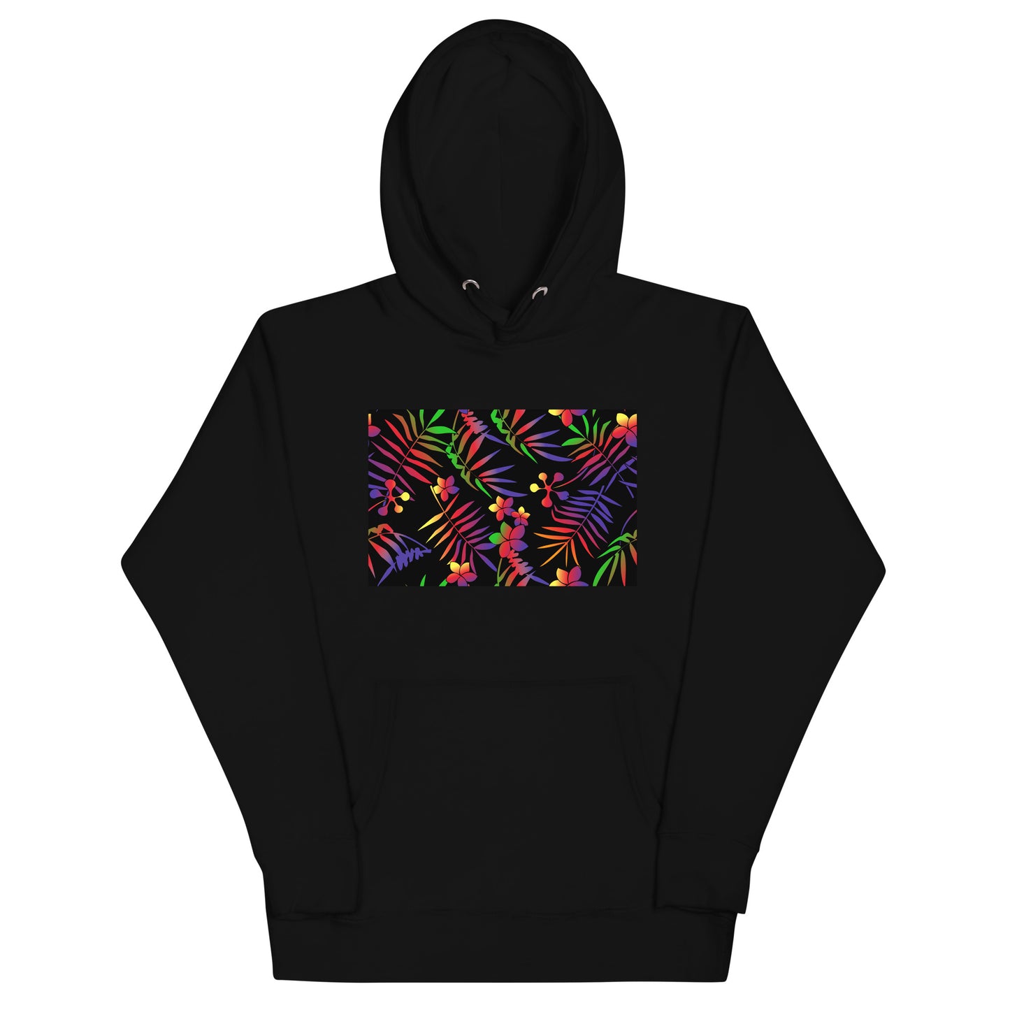 Flower Pattern Unisex Hoodie