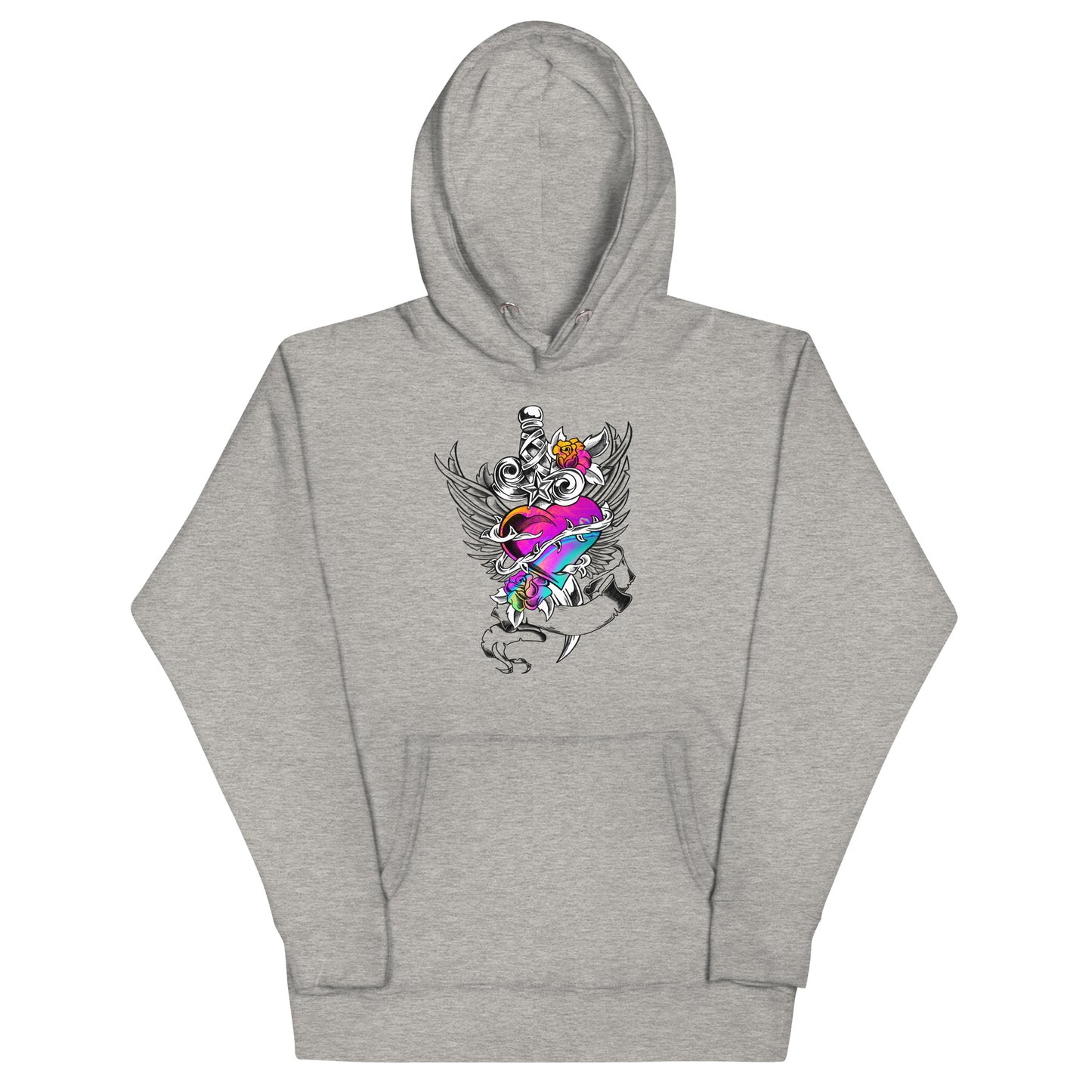 Daggered Heart Unisex Hoodie