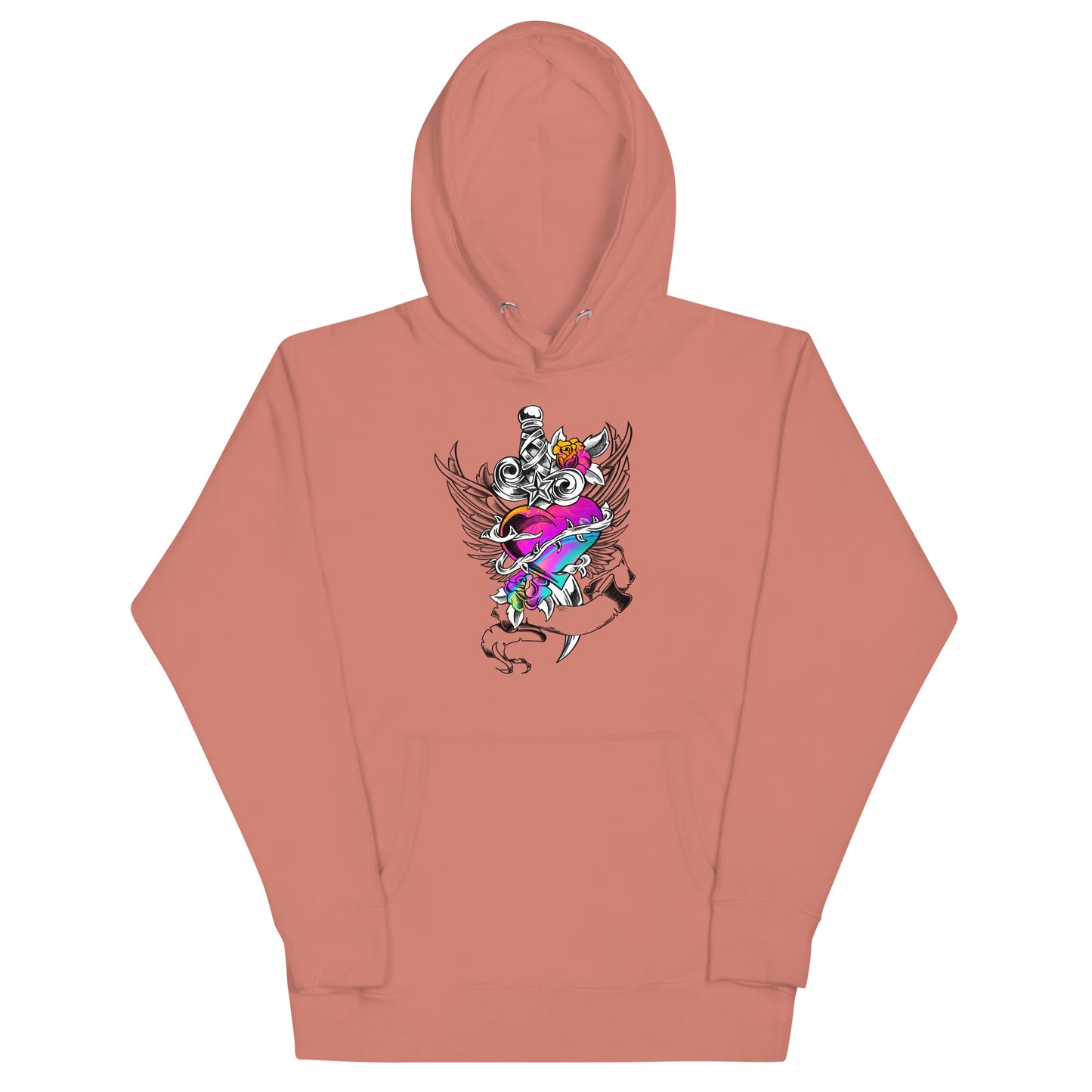 Daggered Heart Unisex Hoodie