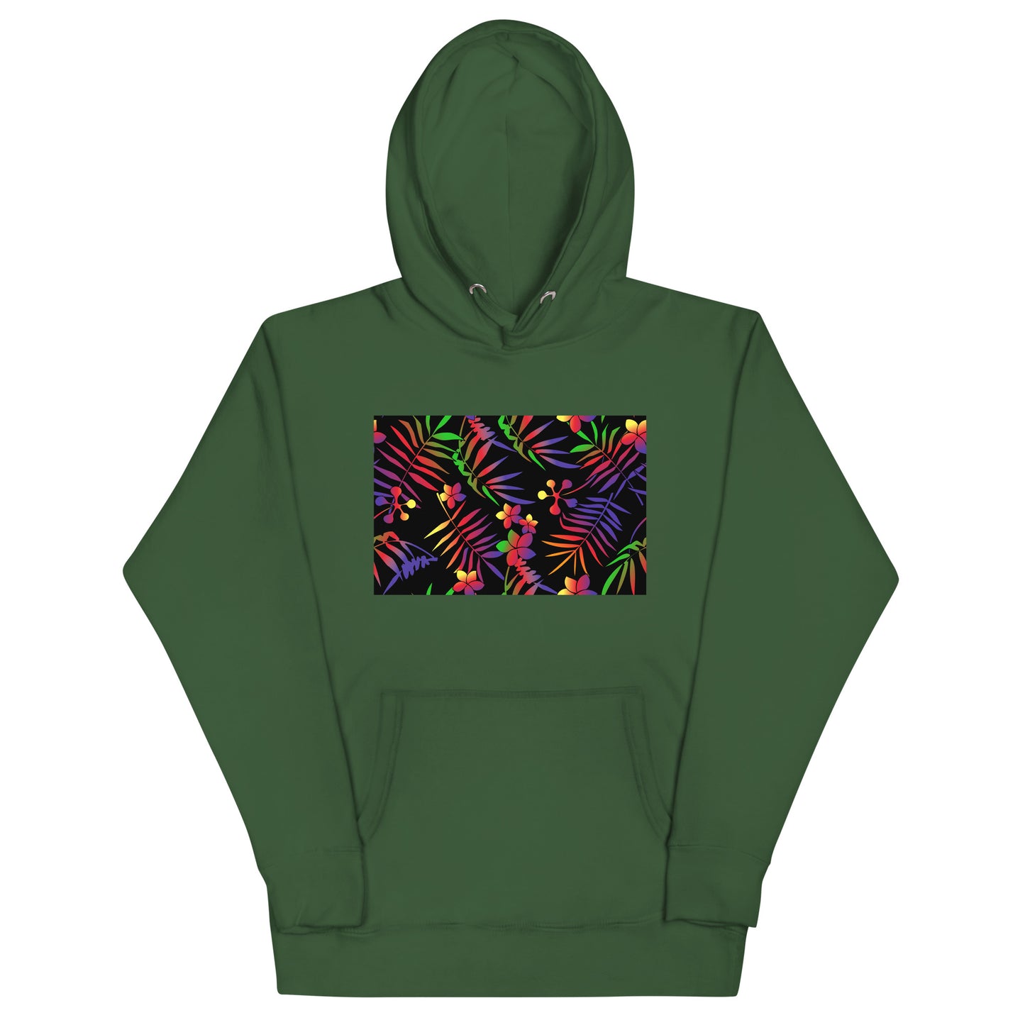 Flower Pattern Unisex Hoodie