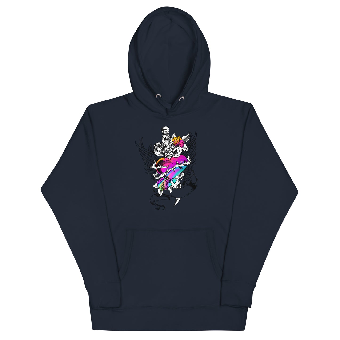 Daggered Heart Unisex Hoodie