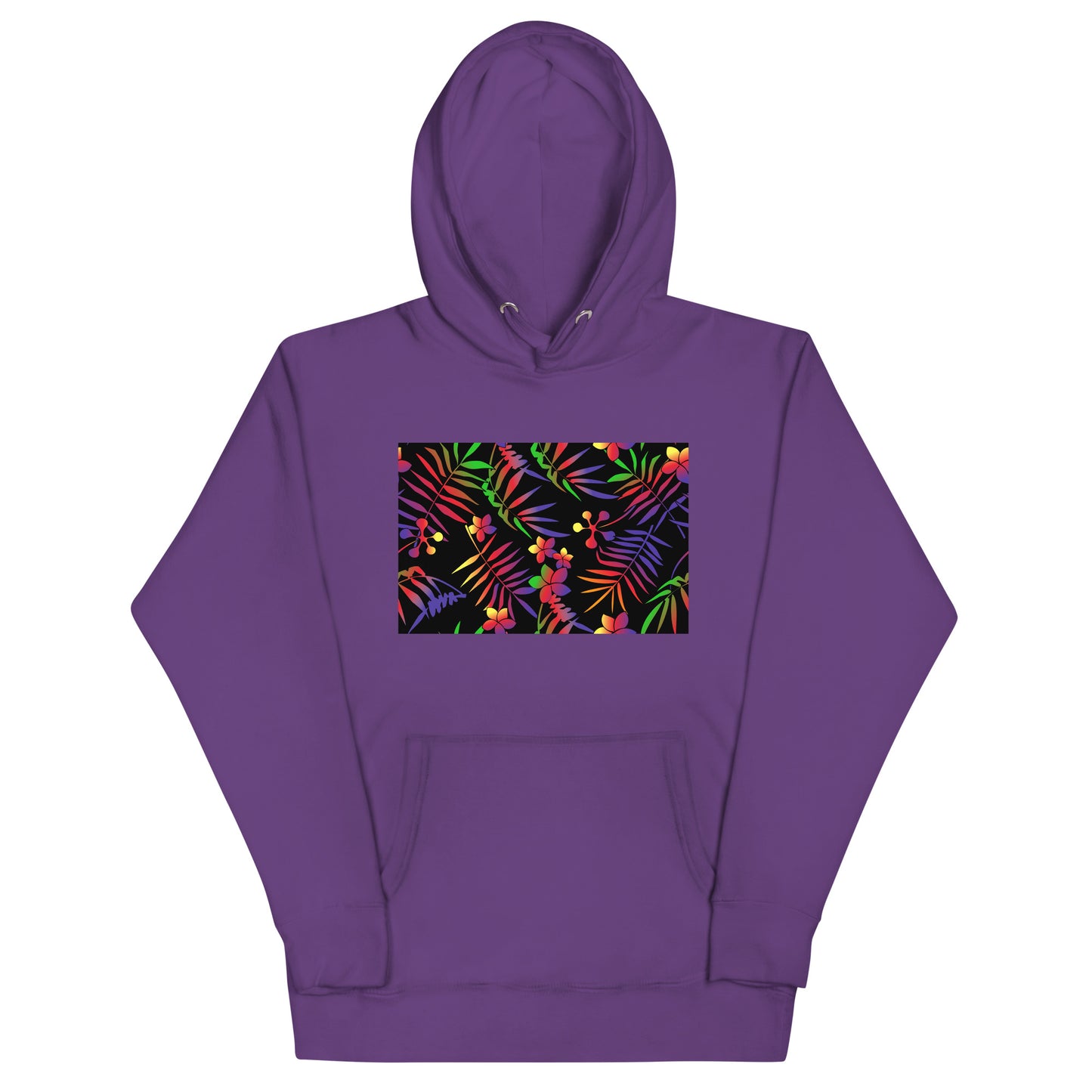 Flower Pattern Unisex Hoodie