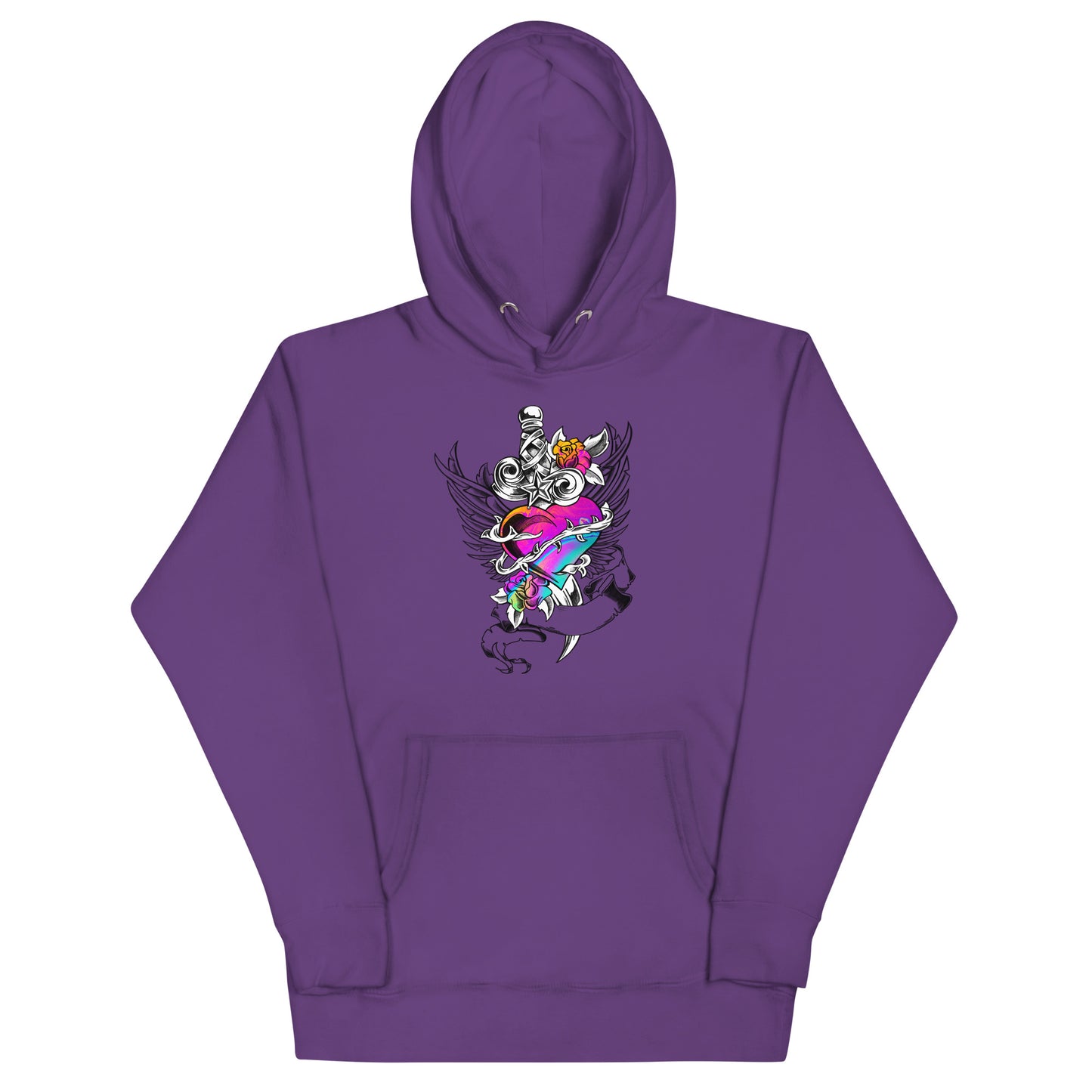 Daggered Heart Unisex Hoodie