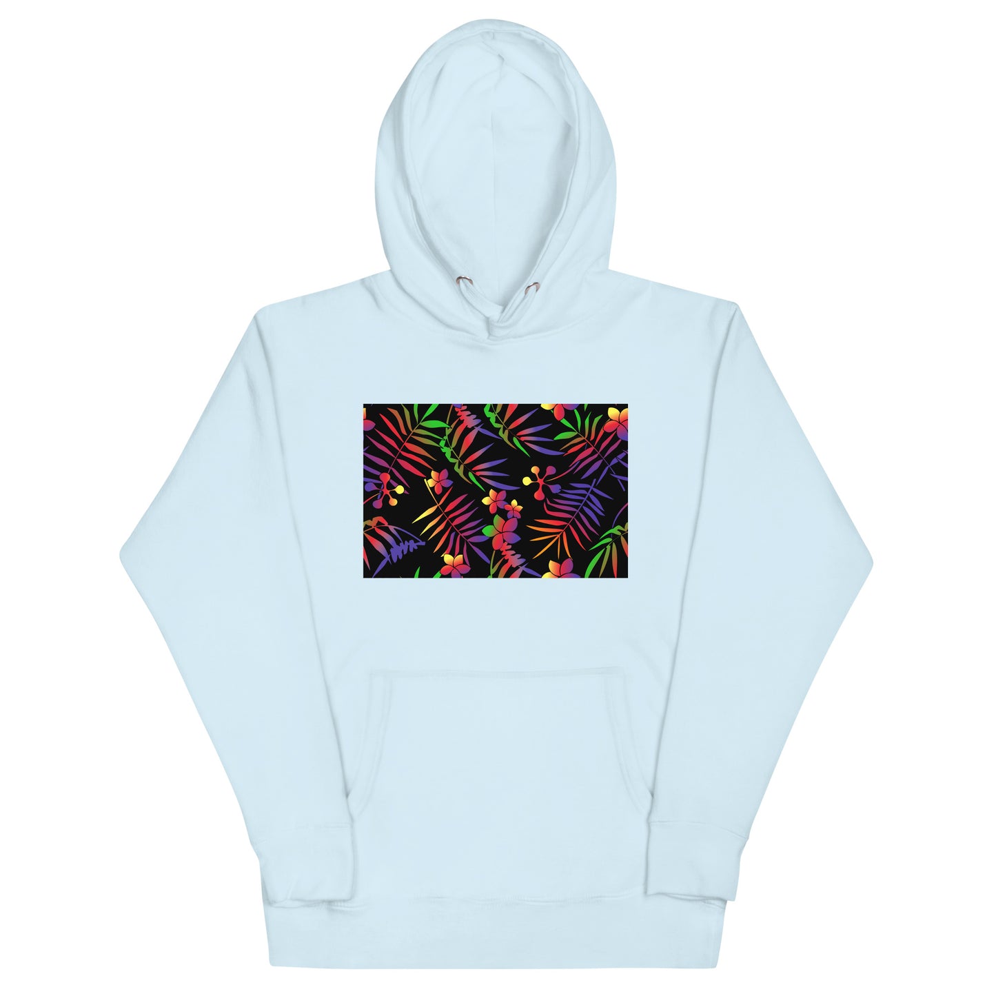 Flower Pattern Unisex Hoodie