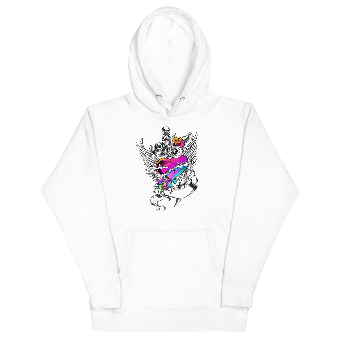 Daggered Heart Unisex Hoodie