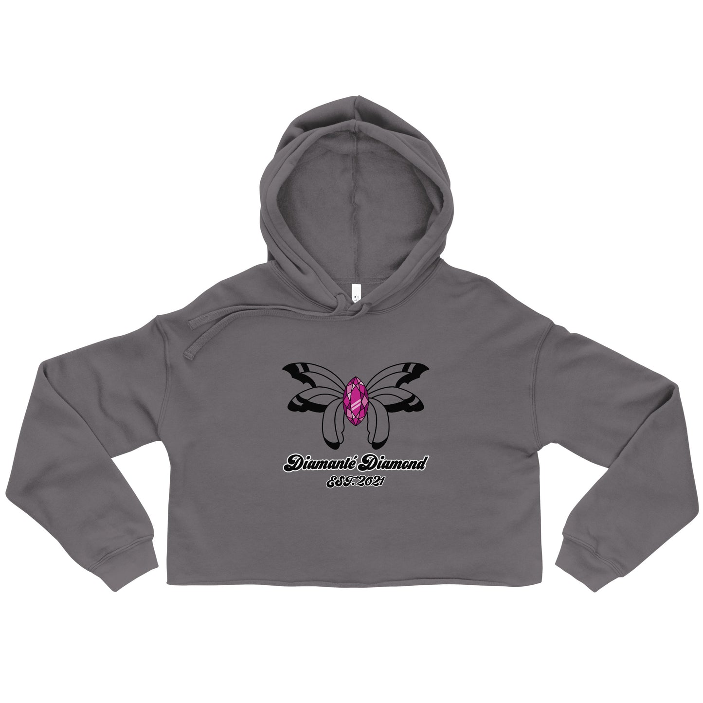 DD Butterfly Crop Hoodie