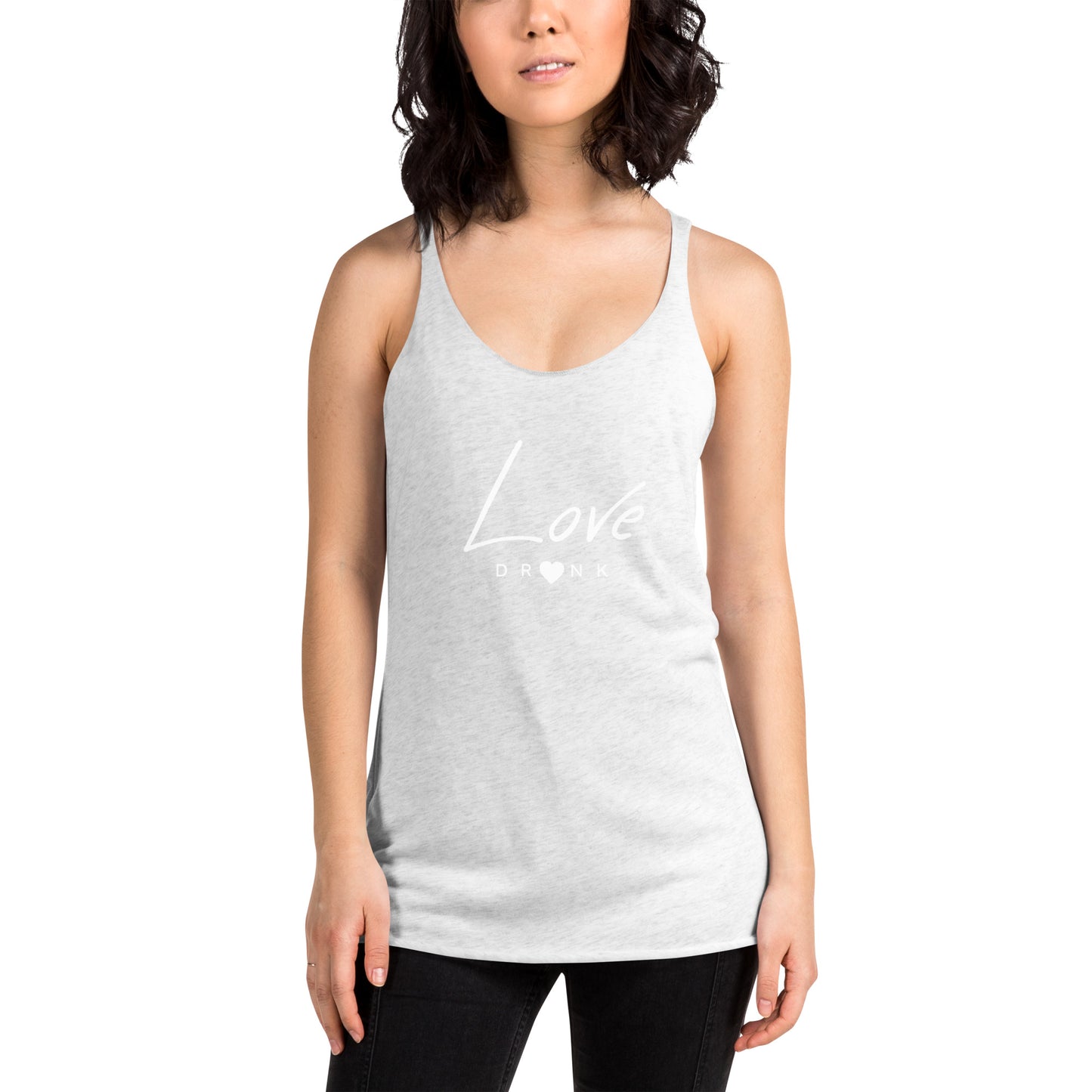 Drunk Love Women's Racerback Tank