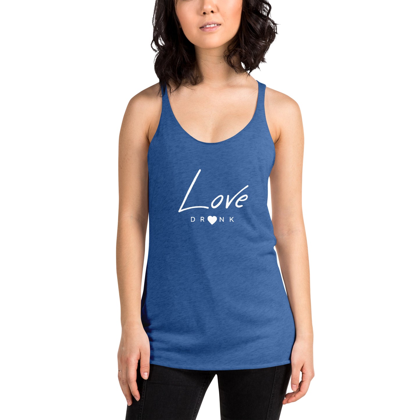 Drunk Love Women's Racerback Tank