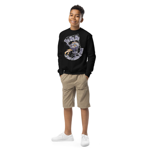 YO HO HO Youth crewneck sweatshirt