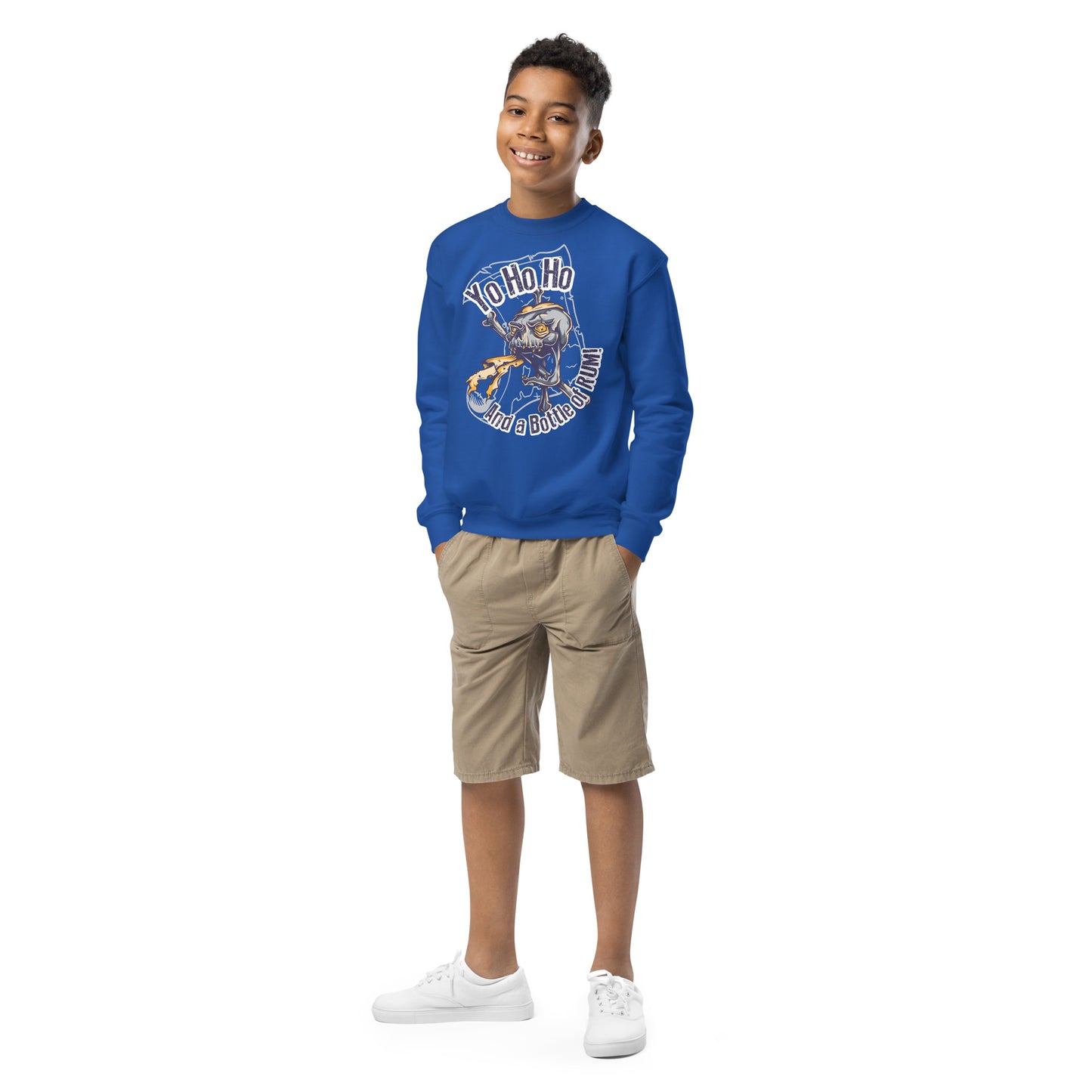 YO HO HO Youth crewneck sweatshirt