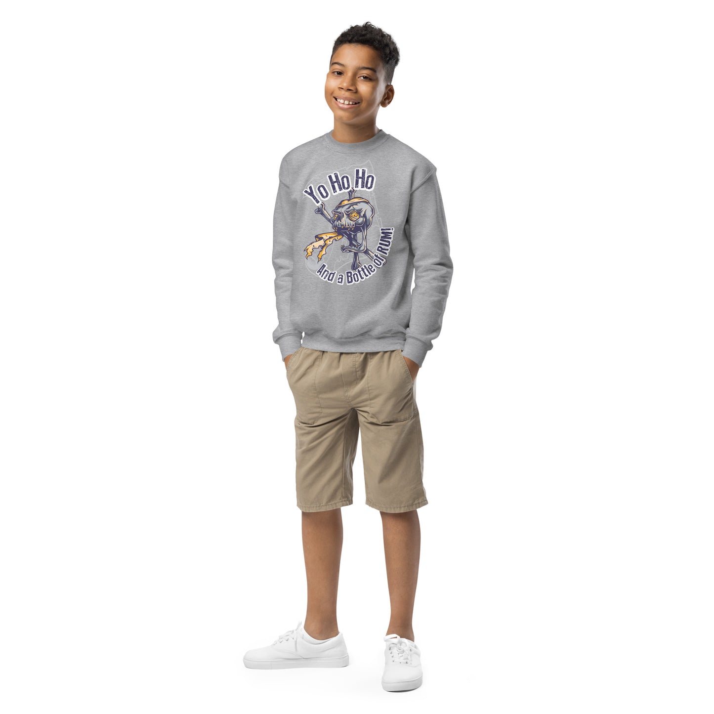 YO HO HO Youth crewneck sweatshirt