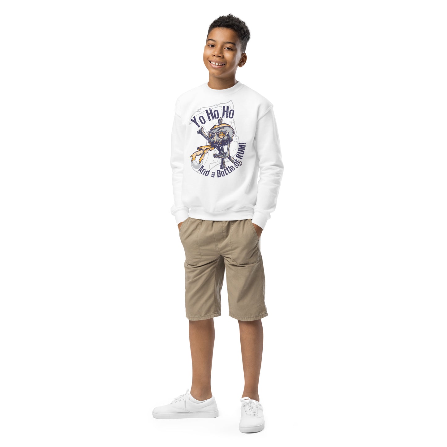 YO HO HO Youth crewneck sweatshirt